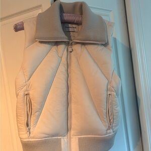 Sunday Best Ivory Quilted Vest